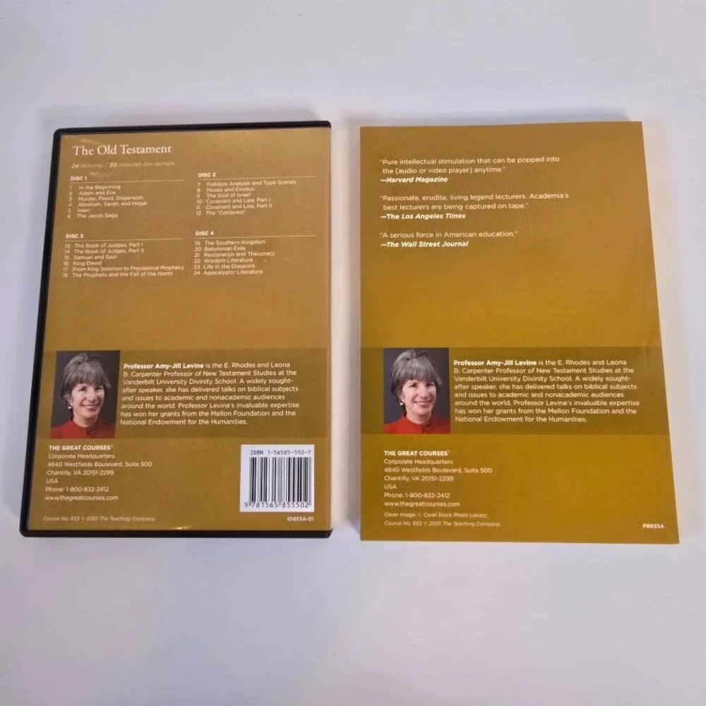 The Great Courses DVDs + Book - The Old Testament